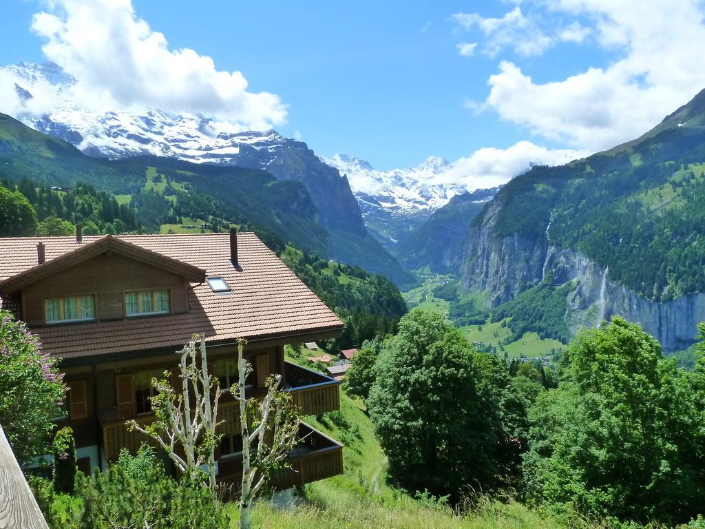 Chalet Gerbera Wengen Bagian luar foto