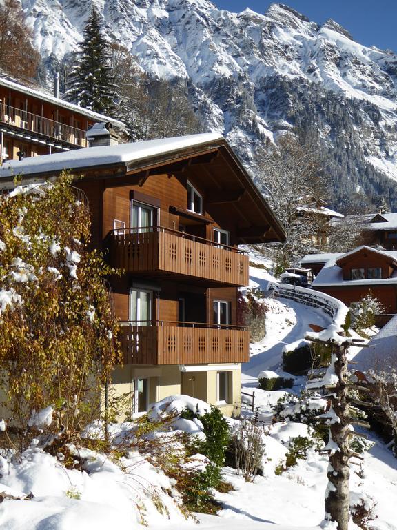 Chalet Gerbera Wengen Bagian luar foto