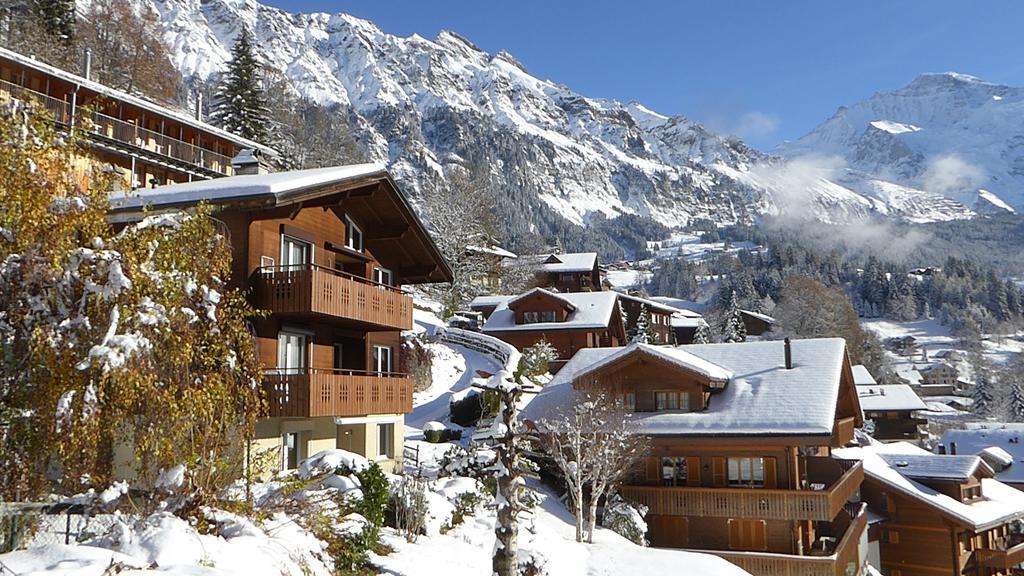 Chalet Gerbera Wengen Bagian luar foto