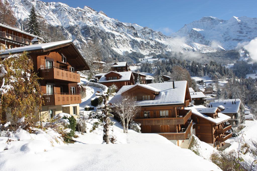Chalet Gerbera Wengen Bagian luar foto